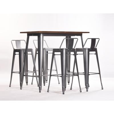 China NEW DESIGN NEW DESIGN Nordic Wholesale Metal Chairs Industrial Bar Stool for sale