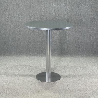 China Nordic modern extendable industrial round metal coffee table iron style computer round dining table iron style side table for sale