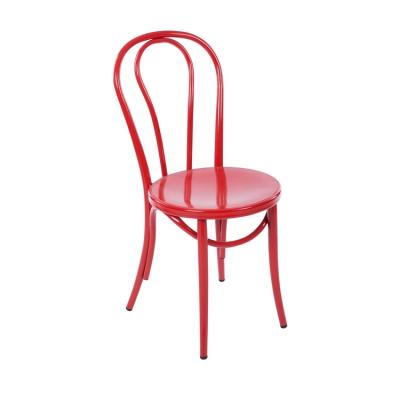 China 2021 MODERN new wholesale price restaurant metal stacking use white party chair for sale for sale