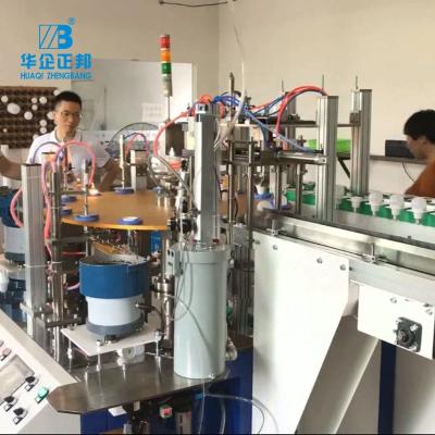 China Quick Change Over LED Bulb Making Machine For E27/E14/B22 Cap 1200~1500 PCS/Per Hour Speed ​​One Type for sale