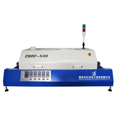 China High quality lead-free infrared reflow soldering machine five temperature zone reflow soldering machine repair shops for sale