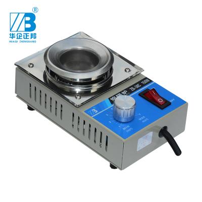 China Mini Hot Digital Lead Solder Pot Machine 150W/200W/250W/380W Crucible 38X35mm for sale