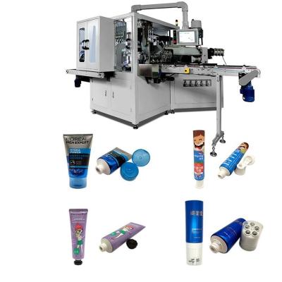 China Automated Factory Production Tube Size D19mm-D40mm D25mm-D50mm Cream Shampoo Tube Making Cosmetic Making Machine for sale