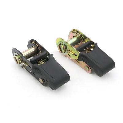 China Cargo control Black EP Colored Electrolytically Zinc cargo ratchet lashing buckle Customized Ratchet Strap buckle tensioner for sale