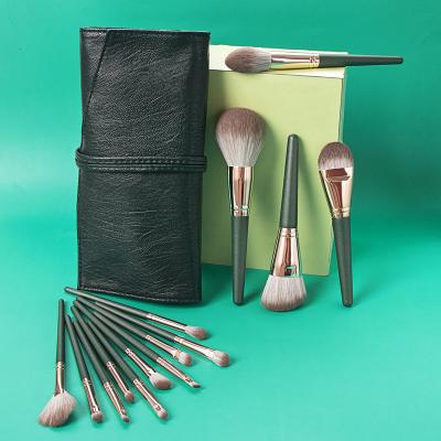 China Professional High Quality Wholesale Makeup Brush Set 14pcs Private Label Makeup Brush Set Eye Makeup Brush Smudge Brush Suppliers for sale