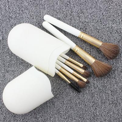 China Angular Blush White Wholesale Makeup Brush Set Professional Multi Vegan Makeup Brushes Artificial Fiber Makeup Brush Set for sale