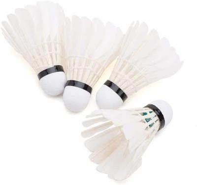 China Trainning Premium 12-Pack Dozen Badminton Playful Shuttlecocks For Outdoor Sports Training for sale