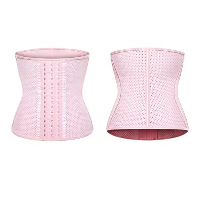 China 2021 Adjustable Comfortable Tops Selling Fitness Shaper Support Belt Latex Waist Trainer For Women Weight Loss for sale