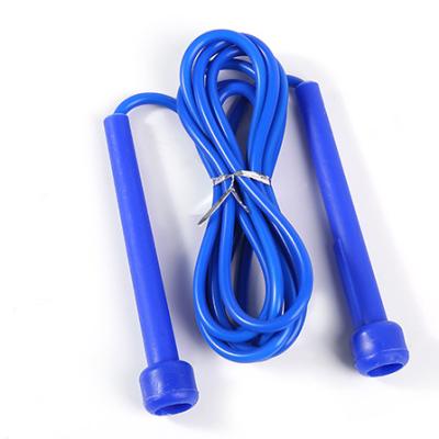 China 2021 Best Quality Plastic Adjustable Speed ​​Wholesale Single Design Jump Rope for sale