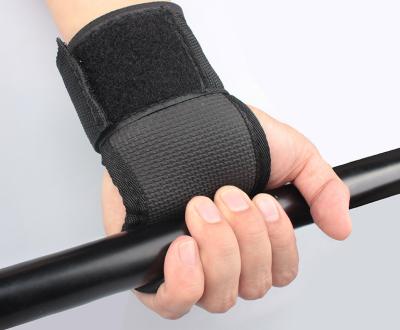 China Custom Logo Sports Protect Hand Wrist Non-Slip Wraps Adjustable Neoprene Wrist Support Strap For Gym for sale