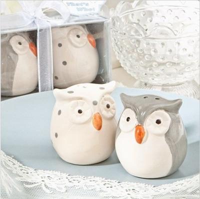 China Useful Owl Ceramic Shape Wedding Baby Gift Set Gift Craft Ceramic Owl Shape Useful Wedding Baby Gift Set Gift Craft for sale