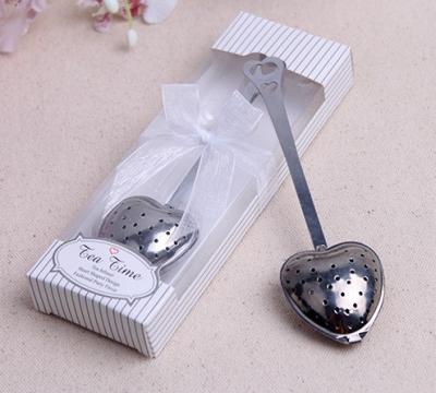 China Hot Selling Heart Shaped Stainless Steel Tea Infuser Gift Return Gift Wedding for sale