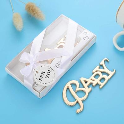 China Gift & Craft Baby Bottle Opener in Gift Box for Baby Shower Favors Party Favors Gifts Decoration for sale