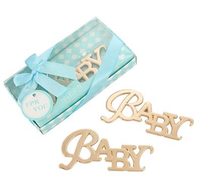 China Gift & Craft Baby Bottle Opener in Gift Box for Baby Shower Favors Party Favors Gifts Decoration for sale