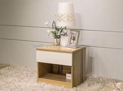 China Modern Cheap Wood Nightstand,Bedside PANEL Bedroom Furniture Table for sale