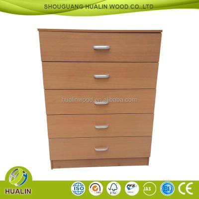 China PANEL Clean Melamine Particle Board Or MDF Cover Chest Of Drawers Furniture for sale