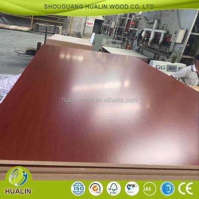 China 15mm / 16mm Furniture Grade Melamine MDF Moisture Proof Board for sale