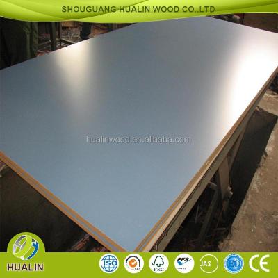 China Gray Furniture Melamine MDF Board for sale