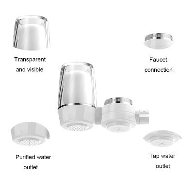 China Eco-friendly Faucet Faucet Water Filter With Ceramic Filter Cartridge, Tap Water Faucet Filter For Household Kitchen Faucet Water Purifier for sale