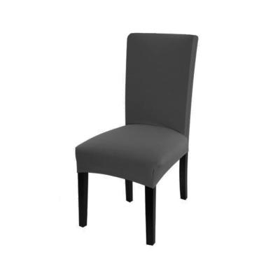 China Durable Solid Color Chair Cover Spandex Stretch Slipcovers Chair Chair Covers For Kitchen Dining Kitchen Wedding Banquet for sale