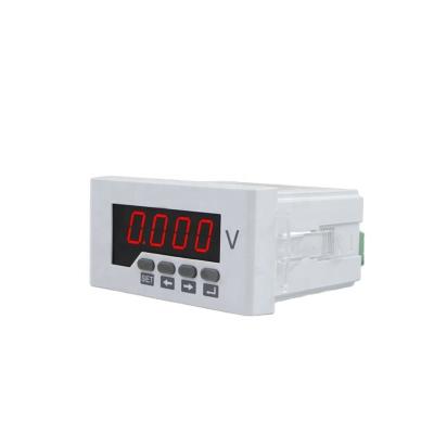 China Power Distribution System LED AC/DC Power 48*96mm Digital Single-phase Voltage Meter for sale