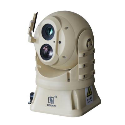 China NIGHT VISION 640x480 NIGHT VISION Thermal Imaging PTZ Dome Camera Support Gyro Stabilization for sale