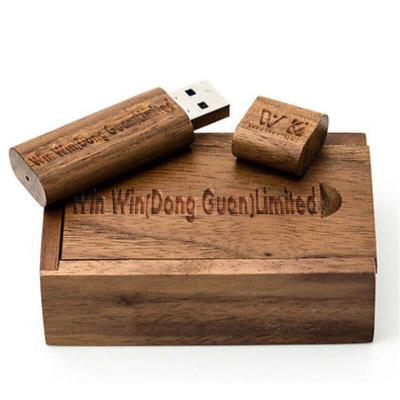 China Fast Speed ​​Data Saving Factory Provide Free Sample Custom Engraved Wooden Logo USB 64 Gb 2tb Flash Drive for sale