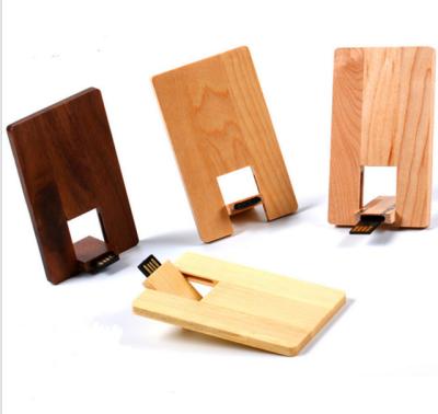 China Pendrive Wooden Instant Promotional Gift 64gb Drive Usb Business Card Business Card USB Flash Drive for sale