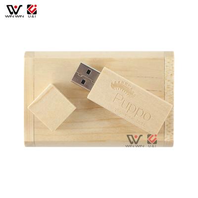 China Wooden USB Flash Drive 2.0 Business Card Business Card Usb Flash Drive for sale