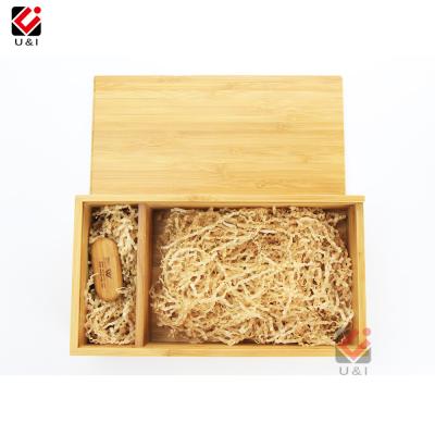 China Custom Logo Gift Box Many Materials Bamboo Walnut Cherry Maple Long Wooden Box Handmade Natural Wood for sale