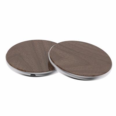 China Wood+Metal New Products High Speed ​​Safe Car 2021 Logo High Speed ​​Wireless Charger Custom Wireless Charging for sale