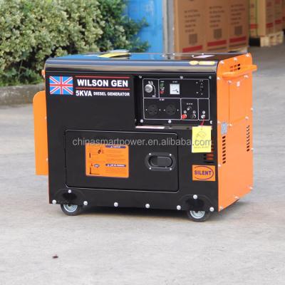 China 2025 Silent China 5kw 5kva Camping Diesel Generator for sale