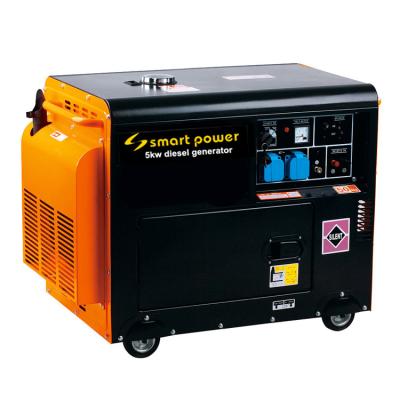 China Home Use 5kw Sound Proof Camping Diesel Generator For Sale for sale