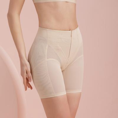 China Hot Sale Antibacterial Warm Breathable Comfortable Zipper Mid Waist Tummy Control Slim Shorts Pant Shape Wear Control Panties for sale