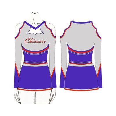 China Hot Sale Wholesale Dance Uniforms Cheerleading Performance Suits Competition Suit Custom Cheerleading for sale