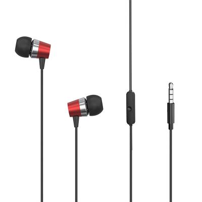 China In-Ear PUJIMAX Double Drive In Ear Earphone Bass Stereo Wired Headphones With Microphone Sport Running Earbuds Earphone for sale