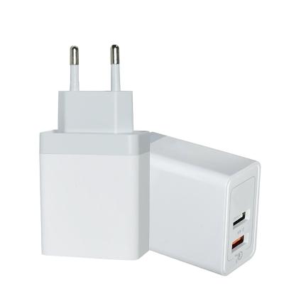 China EU /US Plug Universal Portable Cell Phone Wall Charger Mobile Phone Travel Smart Charger 5V 3A 2 USB for sale