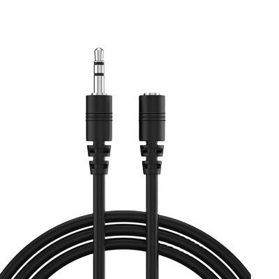 China Car male to aux audio cable. 3.5mm Female Extension Cable Audio Wire for sale