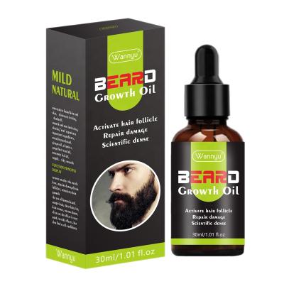 China Moisturizing Custom Private Label Wholesale Best Men Care Natural Organic Beard Growth Oil Beard Growth Oil for sale