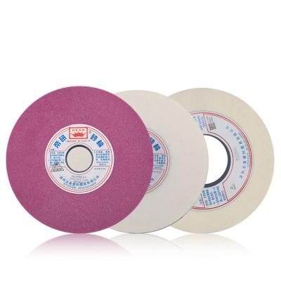 China White Corundum Grinder Grinding Wheel Bench Grinding Wheel Sand Grinding Wheel for sale