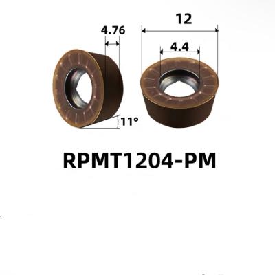 China CNC Cutting Tools CNC Round Carbide Milling Insert Milling Cutter CNC carbide inserts Km-Rpmt1204-Pm for sale