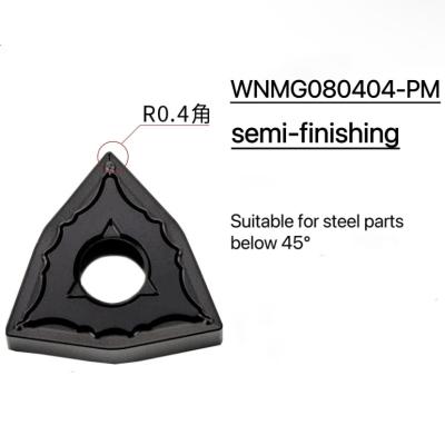 Китай СУП-обработка Вставки Wnmg080404-Pm СУП-металл Внешний персиковый токарный лезвие СУП-лезвие продается