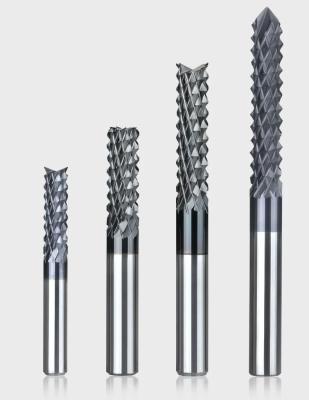 China Tungsten Steel Alloy Corn Milling Cutter Composite CNC Tool Coarse Teeth Fast Cutting for sale