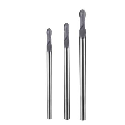 China Diamond Coated CNC Machine 2 Flute Milling Cutter Tools Tungsten Carbide Cutter for sale