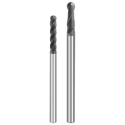 China Solid Carbide Ball End Milling Cutter with Diamond Coated Graphite Milling Cutter for sale