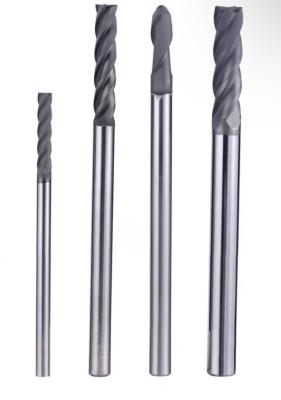 China Diamond Coated Graphite Ball End Mills for sale