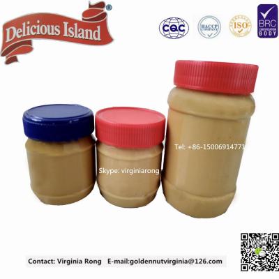 China peanut butter with different weight packing340g, 462g, 510g, 2kg 340g for sale