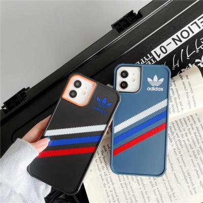 China 2021 Soft IMD Shockproof Rainbow Printed Mobile Phone Case Cover Case For iPhone 12 11 13 for sale