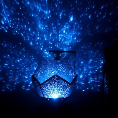 China Starry Romantic Dreamy Rotating Creative Handmade High Type Sky Projection Lamp Constellation Projector Night Light Europe Style popular on tiktok for sale