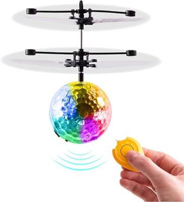 China Hot Selling Magic Flying Toy Suspension Induction Disco Light LED Helicopter Indoor Outdoor Gift Amazon Ball Hand Sensor Flying Ball Amazon for sale